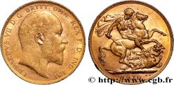 OR, PALLADIUM ET PLATINE INVESTISSEMENT 1 Souverain Edouard VII 1910 Perth