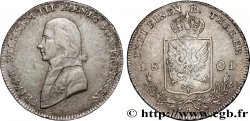 ALLEMAGNE - ROYAUME DE PRUSSE - FRÉDÉRIC-GUILLAUME III 1/3 Thaler 1801 Berlin