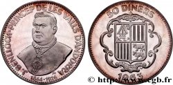 ANDORRE- PRINCIPAUTÉ D ANDORRE 50 Diners Proof 1963 Munich MS