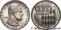 MONACO 1 Franc Rainier III 1978 Paris