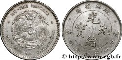 CHINE 20 Cents (2 Jiao) Province de Hu-Peh (Hubei) an 15 N.D (1895-1907)  TTB+
