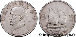 REPUBBLICA POPOLARE CINESE 1 Dollar Sun Yat-Sen an 23 1934