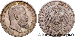 ALLEMAGNE - ROYAUME DE WURTTEMBERG - GUILLAUME II 5 Mark 1901 Stuttgart