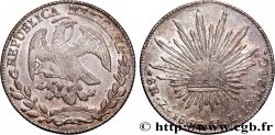 MEXIQUE 8 Reales 1863 Zacatecas