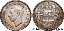 CANADA 50 Cents Georges VI 1945