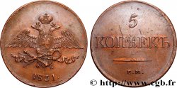 RUSSIE - NICOLAS Ier 5 Kopecks 1831 Ekaterinbourg