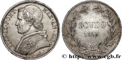 ITALY - PAPAL STATES - PIUS IX (Giovanni Maria Mastai Ferretti) 1 Scudo an VII 1853 Rome