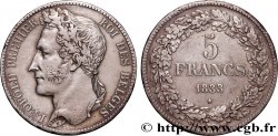 BELGIQUE - ROYAUME DE BELGIQUE - LÉOPOLD Ier 5 Francs 1833