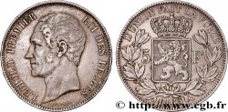 BELGIQUE - ROYAUME DE BELGIQUE - LÉOPOLD Ier 5 Francs 1865