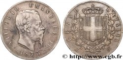 ITALIE 5 Lire Victor Emmanuel II 1873
