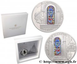 ÎLES COOK  10 Dollars Proof Sacré-Coeur de Montmartre 2014  FDC