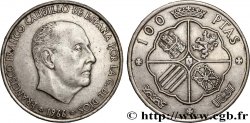 ESPAGNE 100 Pesetas Francisco Franco (1966 dans les étoiles) 1966 Madrid TTB+