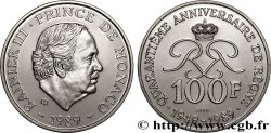 MONACO - PRINCIPAUTÉ DE MONACO - RAINIER III Essai de 100 Francs Rainier III 40e anniversaire de règne 1989 Paris SPL
