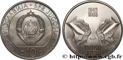 JUGOSLAWIEN 10 Dinara 40e anniversaire de la Bataille de Sutjeska 1983