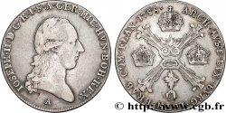 PAYS-BAS AUTRICHIENS - DUCHÉ DE BRABANT - JOSEPH II 1/4 Kronenthaler  1788 Vienne XF