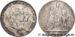 AUSTRIA 2 Gulden (Florin) mariage de François-Joseph et Élisabeth 1854 Vienne AU