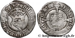 ENGLAND - KINGDOM OF ENGLAND - HENRY VIII 1/2 Gros (Groat) 1526-1529 Londres VF