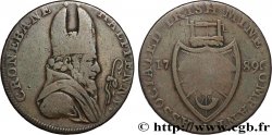 IRLANDE 1/2 Penny token Cronebane 1789 