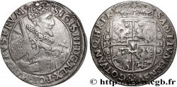 POLAND 1/4 de thaler Sigismond III Vasa 1621 Cracovie VF