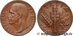 ITALIE 10 Centesimi Victor Emmanuel III an XVII 1939 Rome