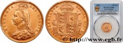 UNITED KINGDOM 1/2 Souverain Victoria “buste du jubilé” 1890 Londres