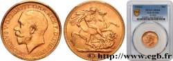 INDIA 1 Souverain Georges V 1918 Bombay