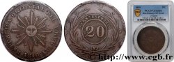 URUGUAY 20 Centesimos 1840