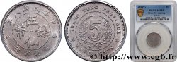 CHINA 5 Cents province de Guangdong (Kwangtung) an 8 (1919) 