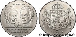 SWEDEN 50 Kronor mariage de Charles XVI et de la reine Silvia 1976