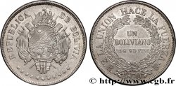 BOLIVIA 1 Boliviano 1870 Potosi