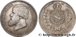 BRAZIL - EMPIRE OF BRAZIL - PETER II 2000 Reis 1888