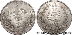 EGYPT 10 Qirsh Abdul Hamid II AH 1293 an 27 (1902) Emil Weigand, Berlin - W
