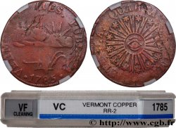 UNITED STATES OF AMERICA - MONNAYAGE POST-COLONIAL - VERMONT Vermont Copper RR-2 1785 Philadelphie