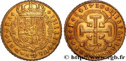 ESPAGNE - ROYAUME D ESPAGNE - PHILIPPE V DE BOURBON 8 Escudos 1719 Madrid SUP