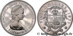BAHAMAS 5 Dollars Elisabeth II 1971 