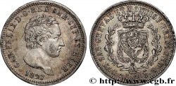 ITALY - KINGDOM OF SARDINIA - CHARLES-FELIX 2 Lire  1827 Gênes AU