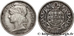 PORTUGAL 20 Centavos 1916