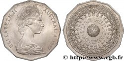 AUSTRALIEN 50 Cents Elisabeth II / jubilé d’argent 1977 