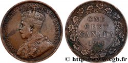 CANADA 1 Cent Georges V 1918