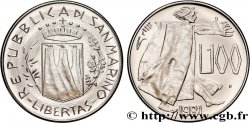 SAINT-MARIN 100 Lire la Paix 1981 Rome