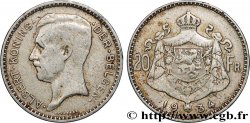 BELGIO 20 Francs Albert Ier légende Flamande 1934 