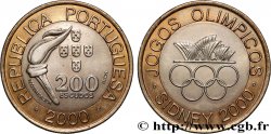 PORTUGAL 200 Escudos Jeux Olympiques de Sydney 2000