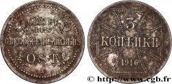 GERMANIA 3 Kopecks Monnaie d’occupation du commandement supérieur du front Est 1916 Berlin