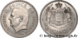 MONACO - PRINCIPAUTÉ DE MONACO - LOUIS II Essai de 5 Francs 1945 Paris
