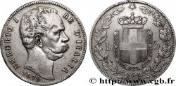 ITALIE - ROYAUME D ITALIE - HUMBERT Ier 5 Lire 1879 Rome