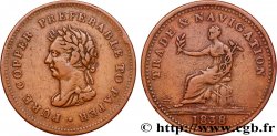 ROYAUME-UNI (TOKENS) 1 Penny - Trade Navigation (Canada) 1838 