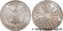 ALLEMAGNE 10 Mark Proof XXe J.O. Munich “IN MÜNCHEN” 1972 Karlsruhe