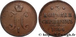 RUSSIE 3 Kopecks Nicolas Ier 1844 Ekaterinbourg