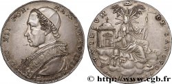 ITALY - PAPAL STATES - LEO XII (Annibale Sermattei della Genga) Scudo an III 1825 Bologne AU