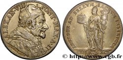 ITALY- PAPAL STATES - ALEXANDER VIII (Pietro Vito Ottoboni) Piastre an II 1691 Rome XF